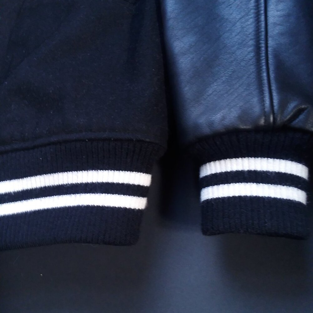 Billionaire Boys Club X Neighborhood 2018 Astro Skull Leather Varsity Jacket BBC - Picture 12 of 14